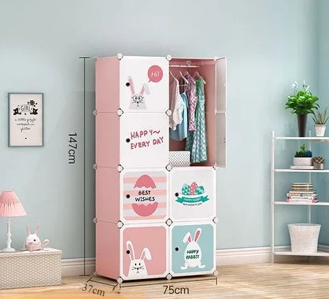 Portable Kids Wardrobe – Baby Clothes & Toy Organizer