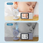 Babyphone DANMINI 3,5" RGB – Caméra interphone avec vision nocturne et voix