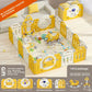 Foldable Baby Playpen with Crawling Mat – Safe & Ready to Use