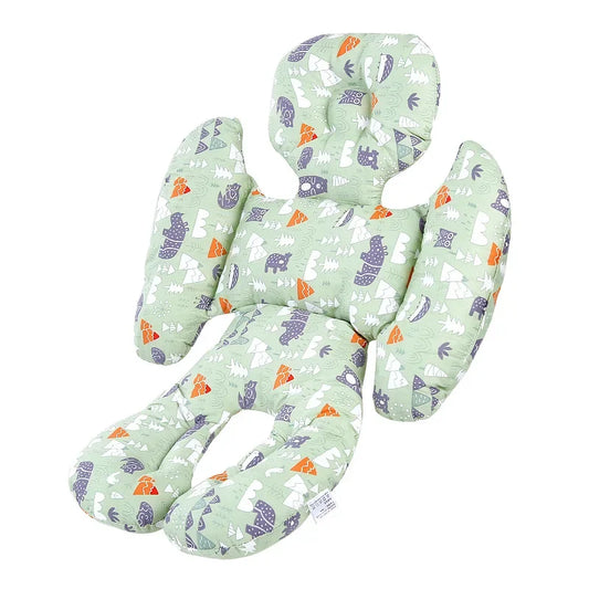 Universal Baby Stroller & Dining Chair Cushion – Thick Cotton Seat Pad