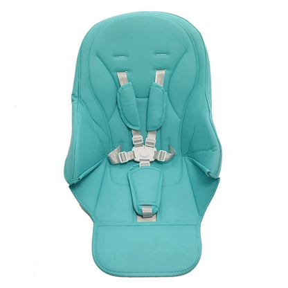 DIY Highchair Cushion Set – PU Leather Seat with Safety Straps