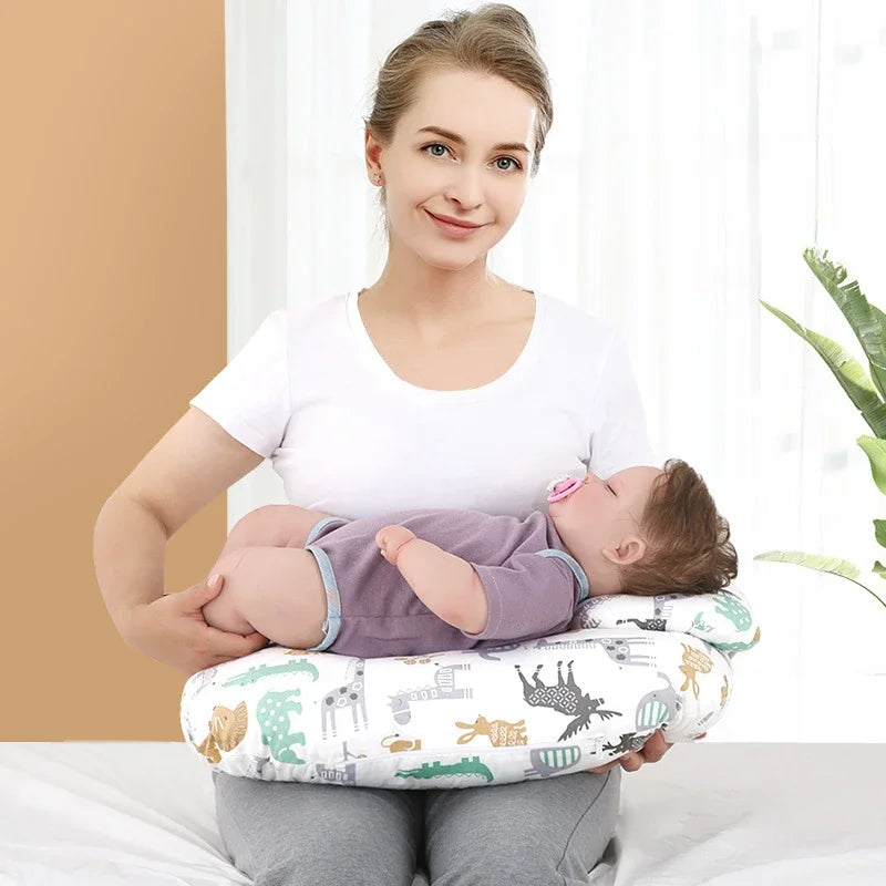 Coussin d'allaitement pour bébé avec soutien lombaire