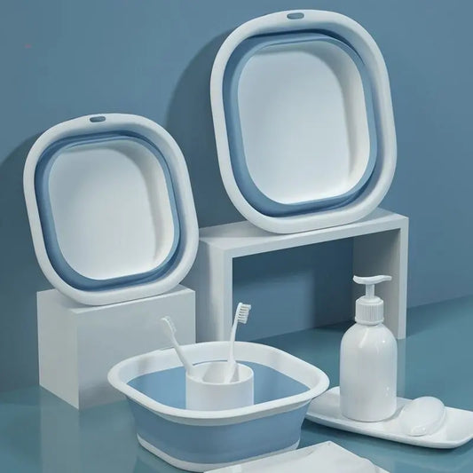 Compact Folding Basin – Portable Bath & Laundry Tub