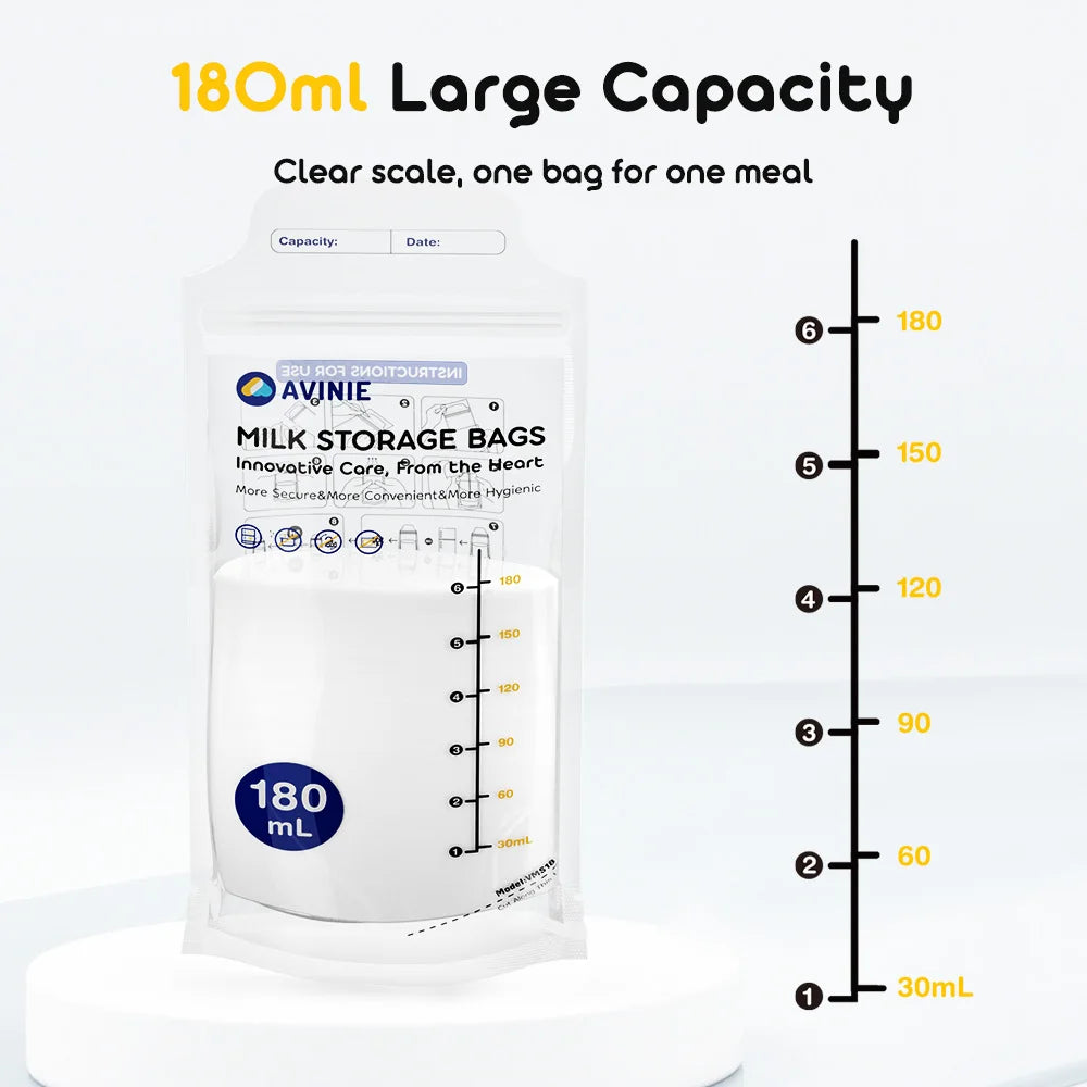 Dr.Isla AVINIE Breast Milk Storage Bag  30PCS/180ML
