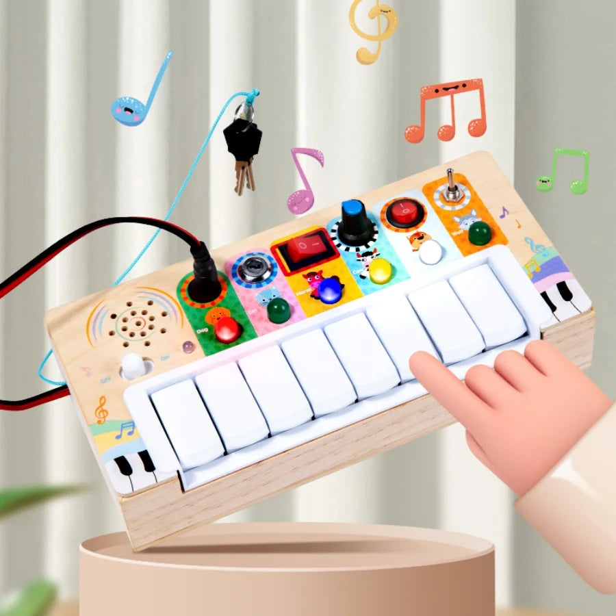 Jouet musical LED Montessori – Apprendre en jouant !