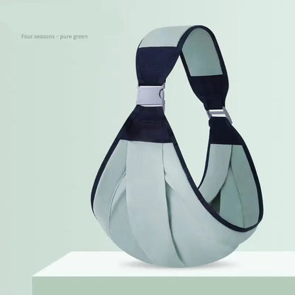 Porte-bébé ergonomique vert – Sûr et confortable