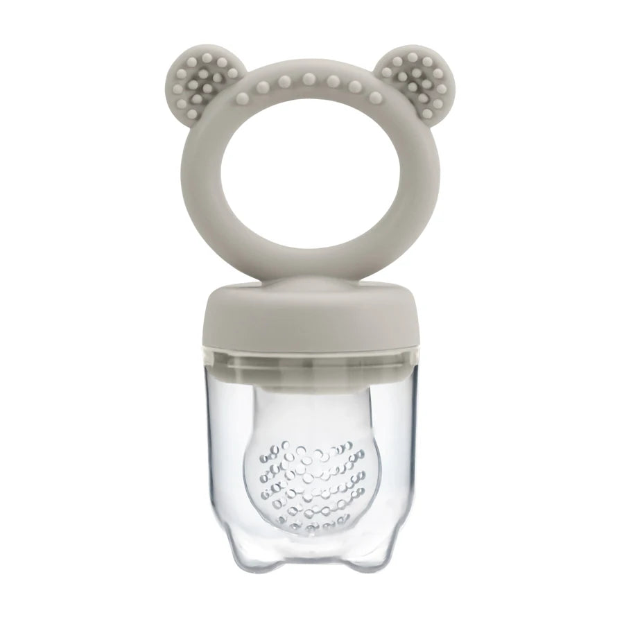 Bidon d'alimentation pour nouveau-né – Anneau de dentition en silicone pour fruits et légumes