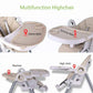 Chaise bébé multifonctionnelle pour l'alimentation