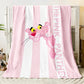 MINISO Pink Panther Flannel Blanket Suitable for Bedroom, Iving Room,sofa,student Nap,office Nap,camping Trip,children's Gift