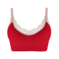 Seamless Wireless Nursing Bra – Front Open, Breathable Maternity