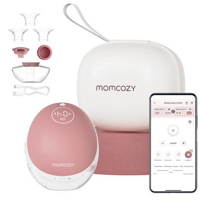 Tire-lait Momcozy M9 mains libres avec débit mobile amélioré
