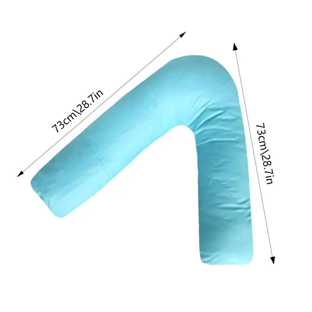 V-Shaped Maternity Body Pillow – Soft, Removable & Essential for Pregnant Moms