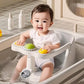 Siège de bain pliable pour bébé – Tapis souple avec ventouses