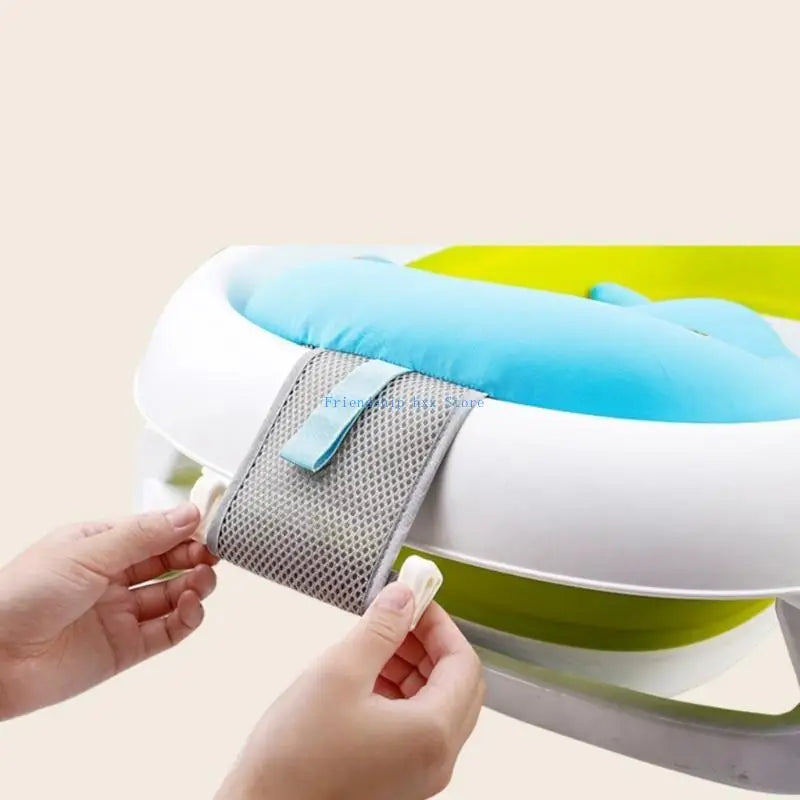 Newborn Bath Cushion – Soft & Safe F1CB Baby Shower Mat