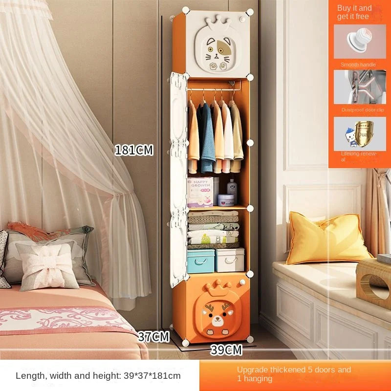 Home Storage Locker – Foldable Wardrobe & Dresser