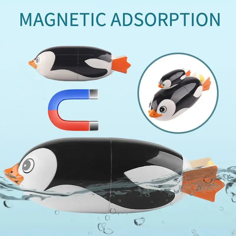Pingouin électrique pour le bain – Jouet flottant et amusant pour les tout-petits