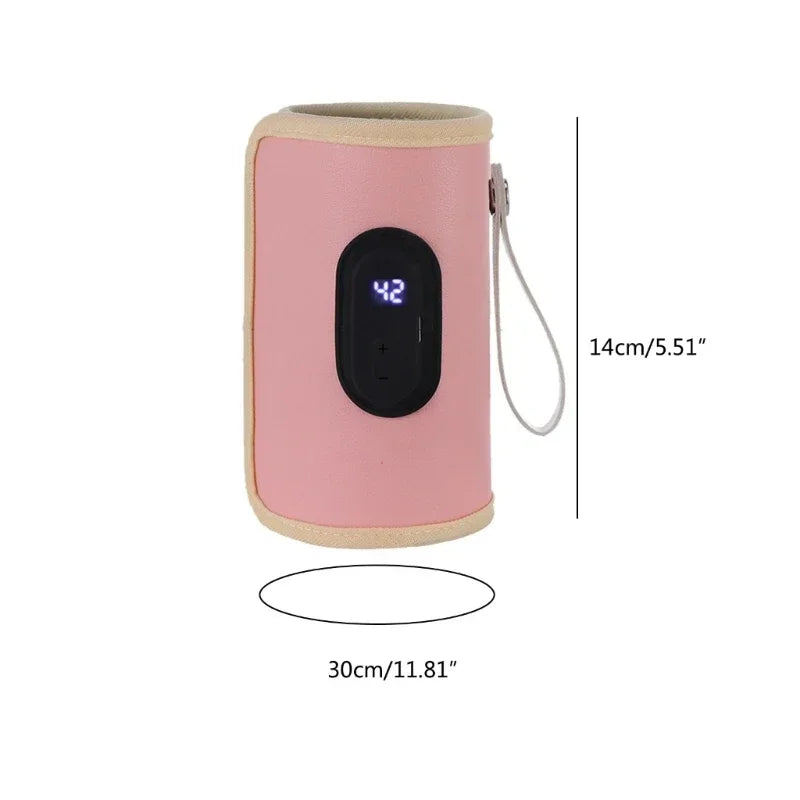 Portable Infant Bottle Warmer | Insulated Sleeve for Milk on the Go