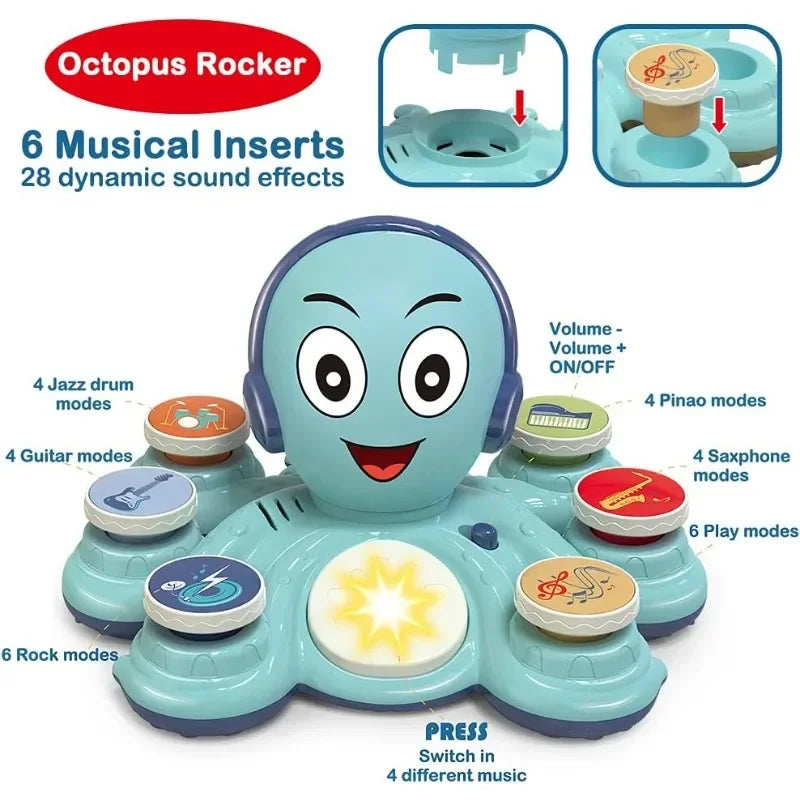 Octopus Music Toy – Fun Learning for Toddlers!