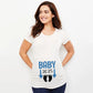 T-shirt de maternité « Bébé en route pour 2025 » – Annonce de grossesse