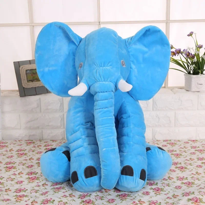 Soft Elephant Pillow Toy – Baby Gift