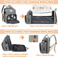 Sac à main tendance pour maman avec lit bébé pliable