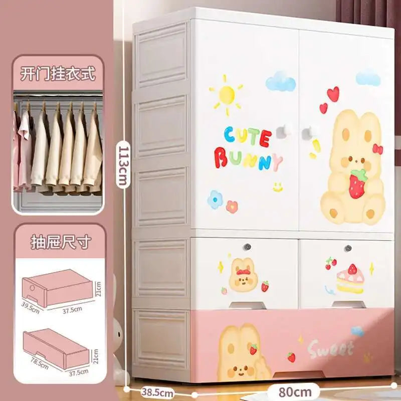 Kids Storage Cabinet – Chest, Cupboard & Wardrobe