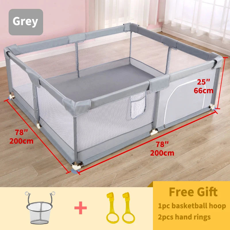 Safe & Spacious Baby Playpen – Ball Pit Ready!