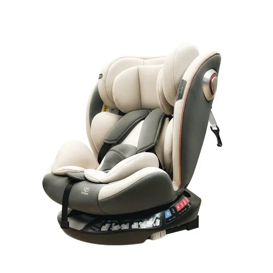 aby & Child Car Seat | 0-12Y, ISOFIX + LATCH, Anti-Rollover Safety
