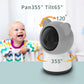 Babystar LCD Baby Monitor 5″ Split Screen Dual Camera