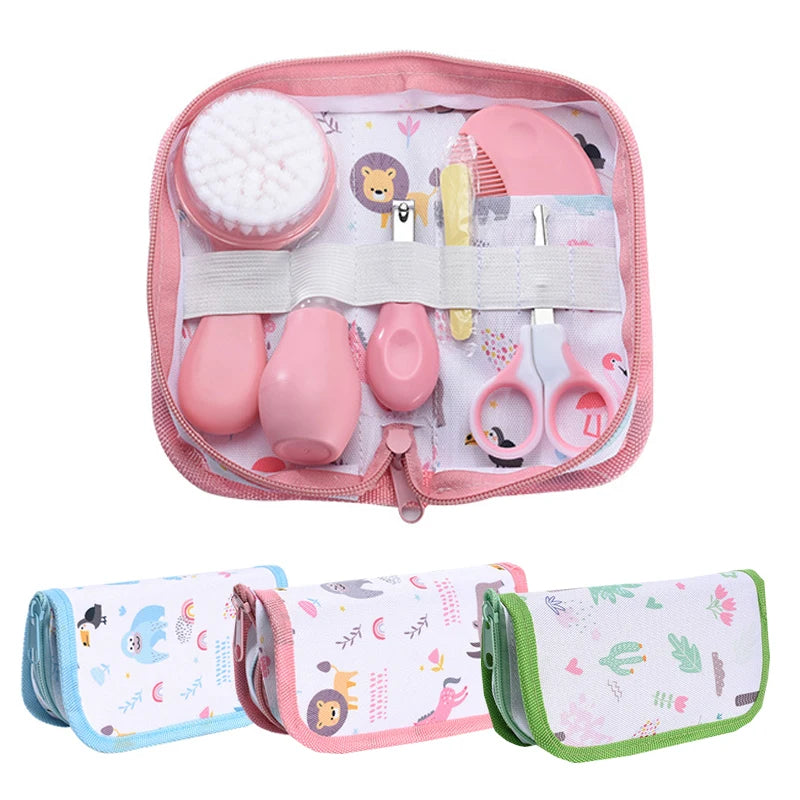 6-Piece Baby Care Kit – Grooming Tools with Storage Bag