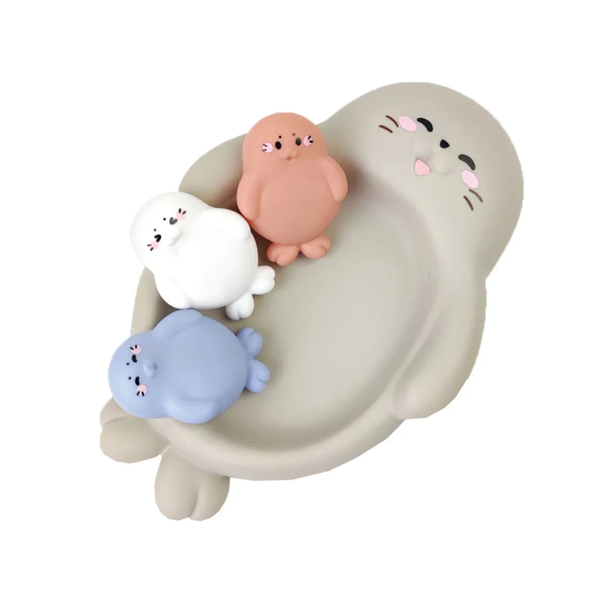 Loutre flottante et câline pour le bain des bébés et des tout-petits - Jeu dans l'eau