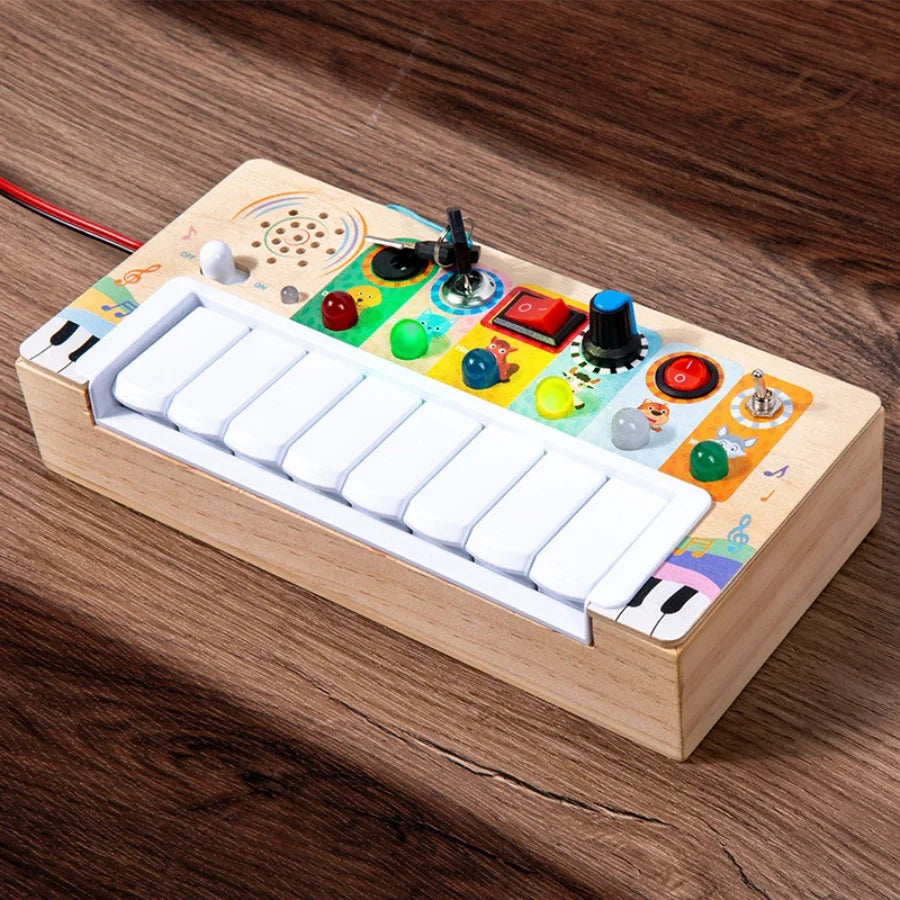 Jouet musical LED Montessori – Apprendre en jouant !