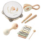 Ensemble musical Montessori – Maracas écureuil et plus encore !