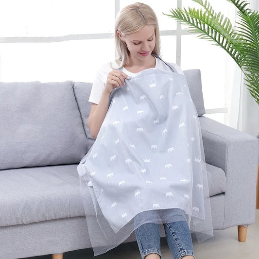 Lightweight Nursing Blanket – Privacy Cover for Mom & Baby Outdoors