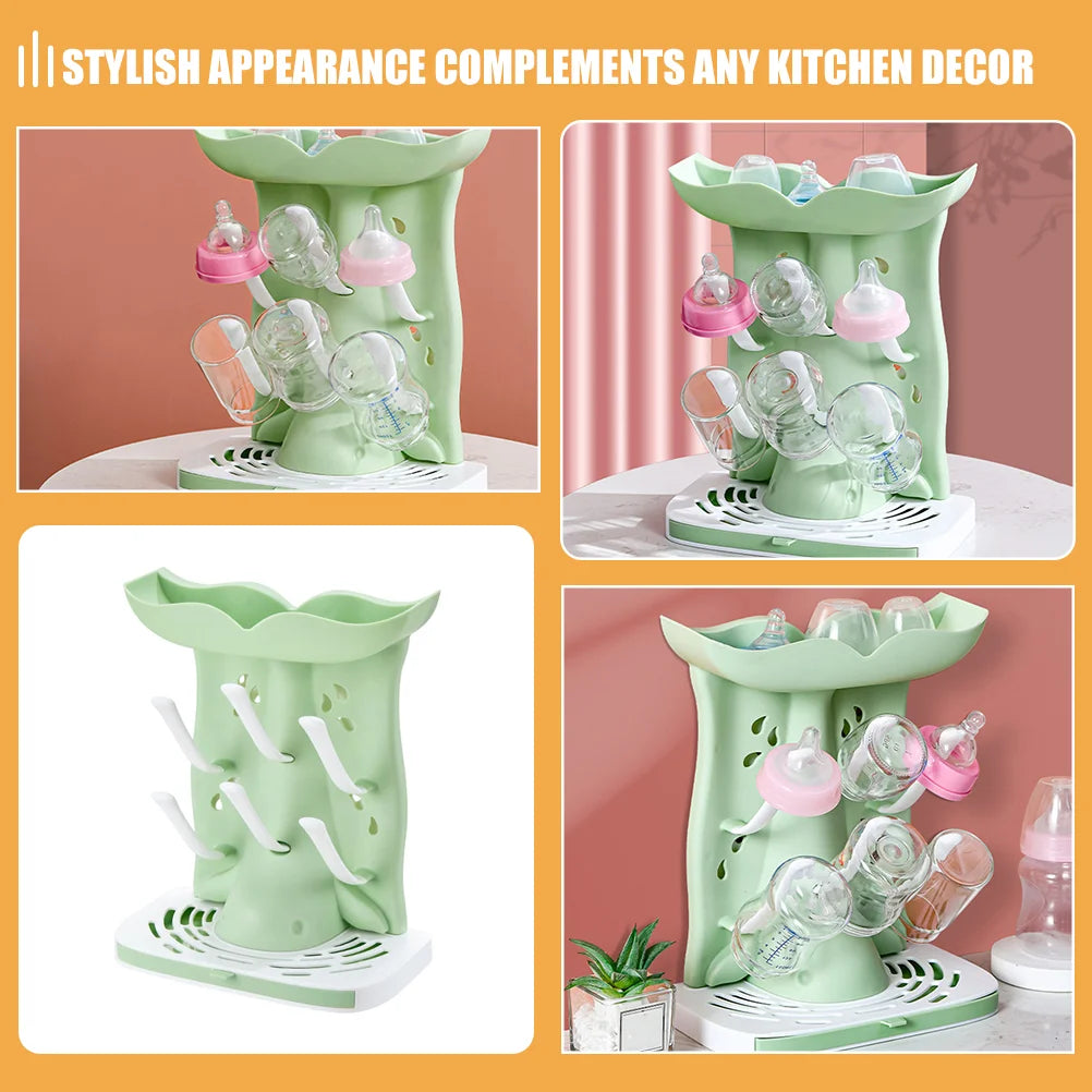 Baby Bottle Drying Rack – Space-Saving Milk Bottle Holder