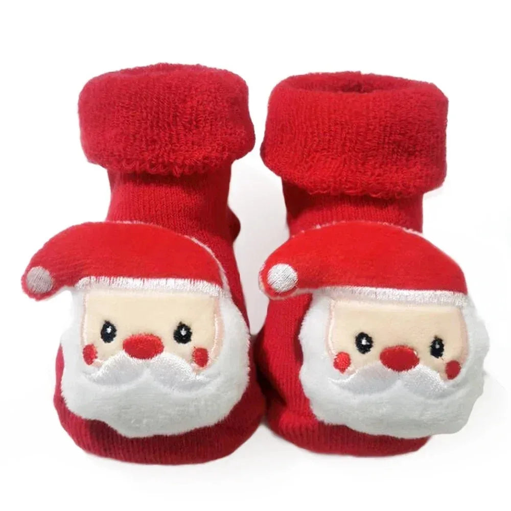 Non-Slip Baby Christmas Socks