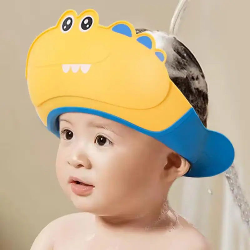 Baby Hair Washing Cap – Water Blocking Bath Hat for Kids