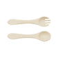 Toddler Meal Set – Non-Slip Silicone Bowl, Spoon & Fork