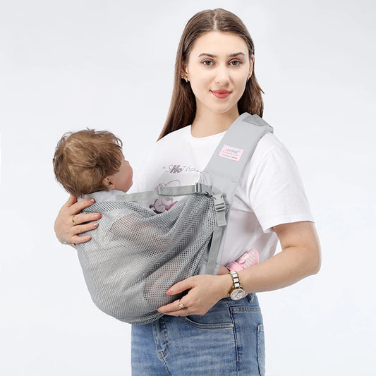 Adjustable 3D Mesh Baby Carrier – Comfortable & Breathable