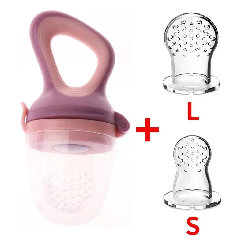 Baby Fruit Feeder Pacifier – BPA-Free Silicone Teething Soother