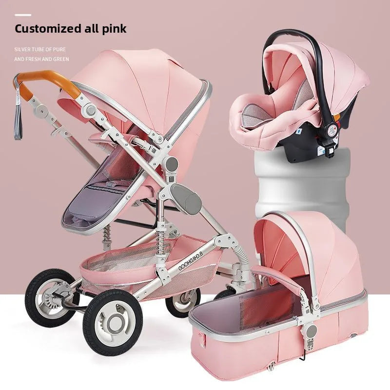 Poussette pliable et légère – Promenade tout en douceur pour les bébés
