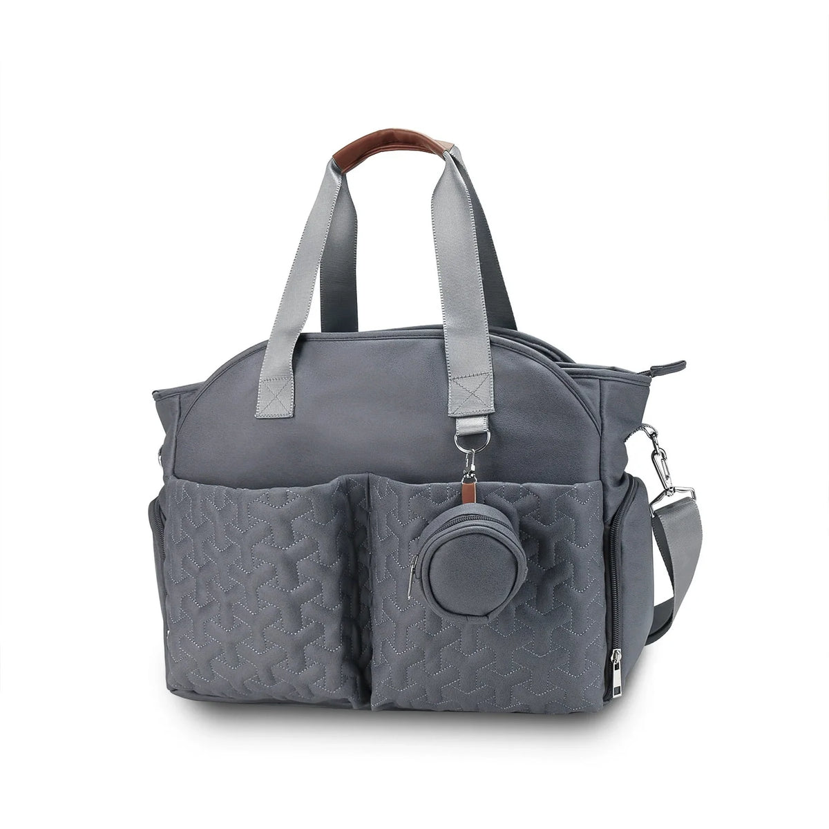 Large Capacity Breast Pump & Diaper Tote – With Pacifier Case