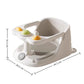 Siège de bain pliable pour bébé – Tapis souple avec ventouses