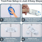 Baby Safety Lock for Fridge, Drawer & Double Doors