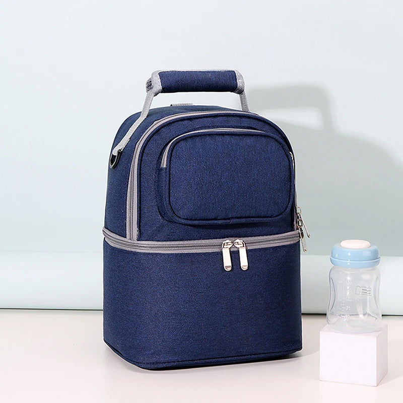 Sac isotherme pour tire-lait, sac à dos pour biberons