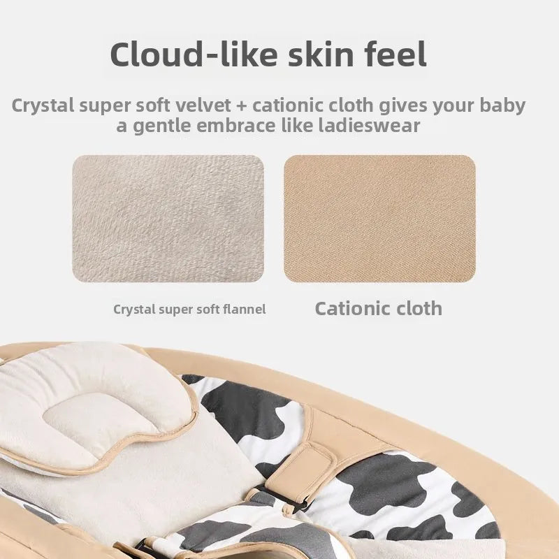 Electric Baby Swing – Soothing Cradle for Newborns