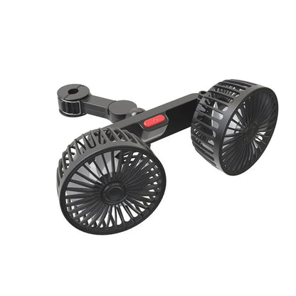 Car Back Seat Fan – 5-Blade Summer Cooling USB Fan