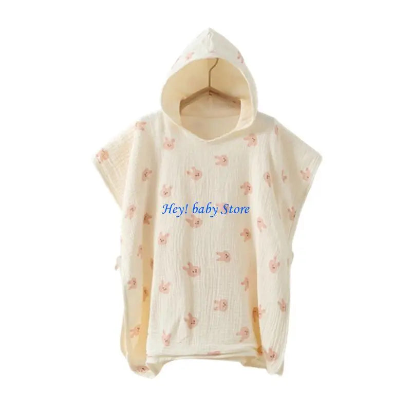 Serviette de douche pour tout-petits – Enveloppe douce à capuche, séchage rapide