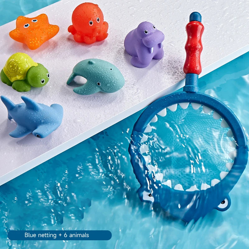 Kids Bath Swimming Toy – Cartoon Shark Water Play Fun