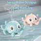 Toddler Bath Toy – Auto Sensing Octopus Water Sprayer